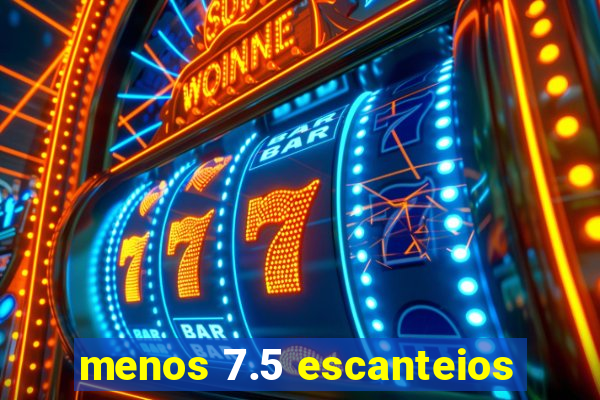 menos 7.5 escanteios